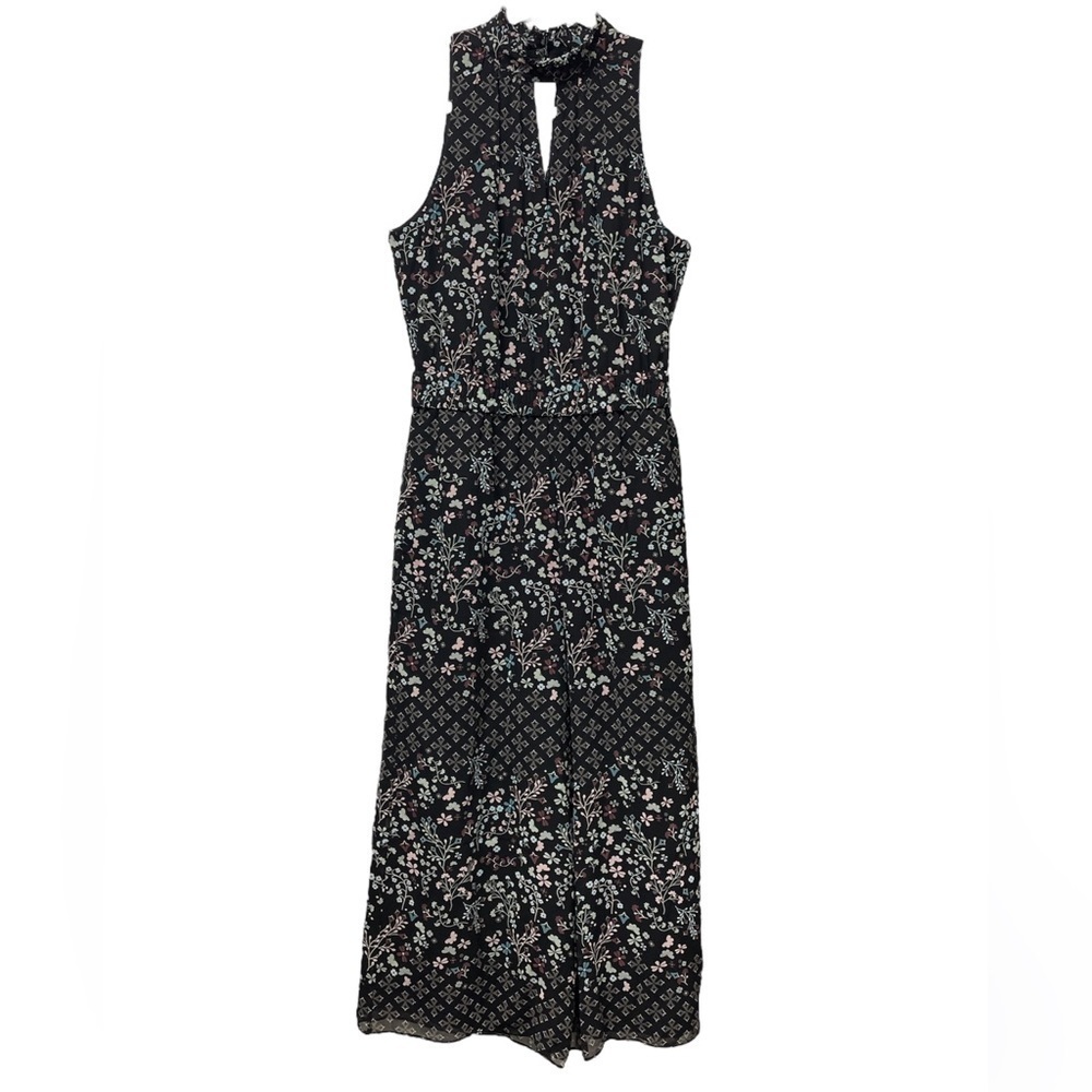Ted Baker Marcila Hazel Halter Neck Wide Leg Floral Jumpsuit - XS - Picture 10 of 14